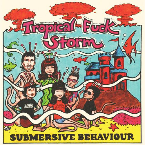 Submersive Behaviour - Clear/aqua Blue Smoke - Vinyl LP
