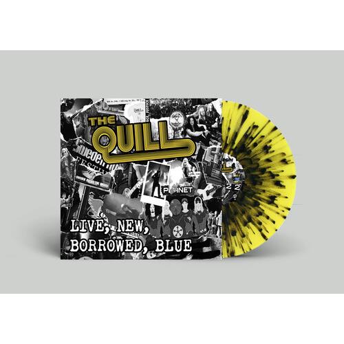 Live, New, Borrowed, Blue - Black Yellow Splatter - Vinyl LP (Black/Yellow)