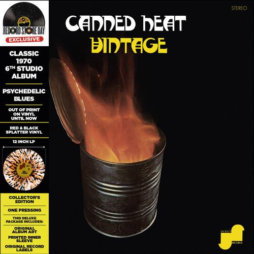 Vintage - Red/Black Splatter - Vinyl LP