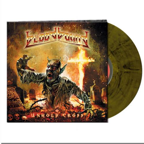 UNHOLY CROSS - YELLOW/BLACK MARBLED - Limited Edition Vinyl LP (Yellow/Black)