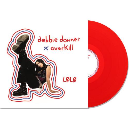 Debbie Downer / Overkill - Transparent Red - Vinyl LP (Red)
