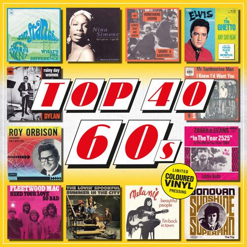 Top 40 60s / Various - 140-Gram Colored Vinyl - Vinyl LP 140 Gram