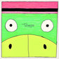 PARTY GATOR PURGATORY - Fluorescent Pink & Green - Vinyl LP (Pink/Green)