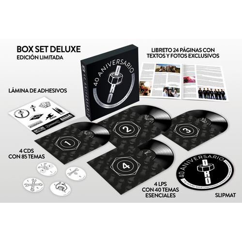 Dro: 40 Aniversario / Various - Box 4LP + 4CD + Book + Slipmat + Stickers - Vinyl LP