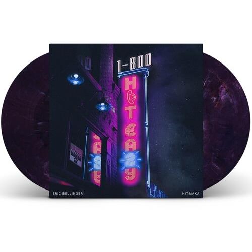 1-800-Hit-Eazy: Line 1 & 2 - Dark Purple Marble - Vinyl LP (Purple)