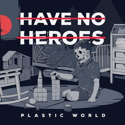 Plastic World - Red W/black Splatter - Vinyl LP