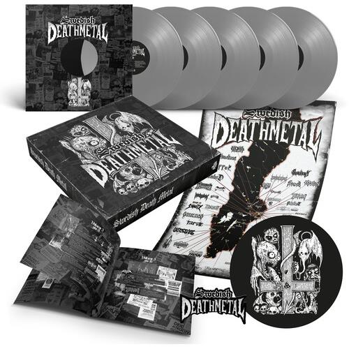 Swedish Death Metal (Various Artists) - Vinyl LP (Silver)