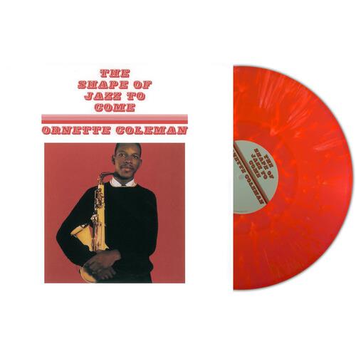 Shape Of Jazz To Come - Light Red with White Splatter Colored Vinyl - Vinyl LP (Red/White)