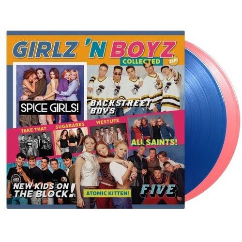 Girlz N Boyz Collected / Various - Limited 180-Gram Blue & Pink Colored Vinyl - Limited Edition Vinyl LP 180 Gram (Blue/Pink)