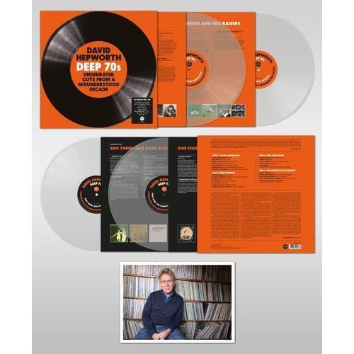 Hepworth's Deep 70s: Underrated Cuts / Various - Autographed Clear Vinyl - Vinyl LP