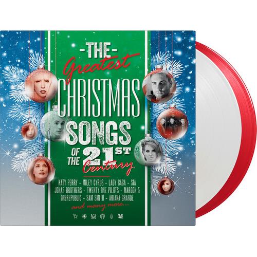 Greatest Christmas Songs Of 21st Century / Various - Limited 180-Gram Red & White Colored Vinyl - Limited Edition Vinyl LP 180 Gram (White/Red)