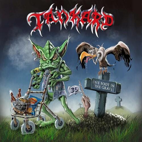 One Foot In The Grave - Black/red/white - Vinyl LP