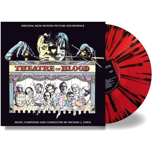 Theatre Of Blood (Original Soundtrack) - Blood Red & Black Splatter Colored Vinyl - Vinyl LP (Red/Black)