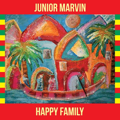 Happy Family - Red Gold & Green - Vinyl LP (Red/Gold/Green)