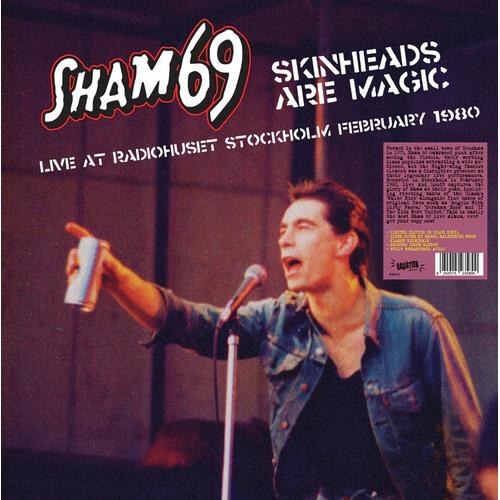 Skinheads Are Magic: Live In Stockholm 02/02/1980 - Red Marble Colored Vinyl - Vinyl LP