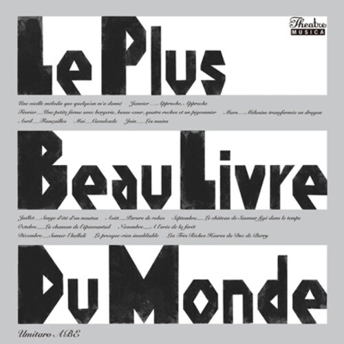 Le Plus Beau Livre Du Monde - Vinyl LP