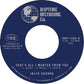 That's All I Wanted From You / So Glad I Found You - 7-Inch Single