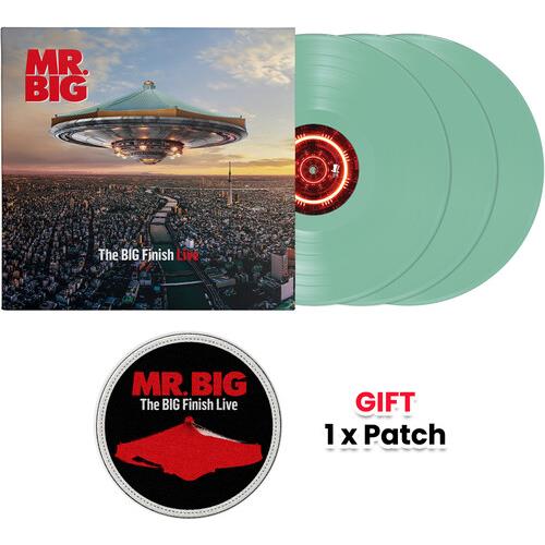 The BIG Finish Live - Mint 3LP + Gift "Embroidery Patch" - Limited Edition Vinyl LP 180 Gram (Green)