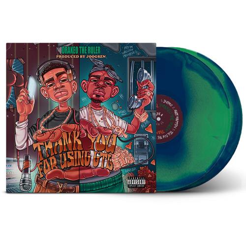 Thank You For Using GTL - Green/Blue - Vinyl LP (Green/Blue)