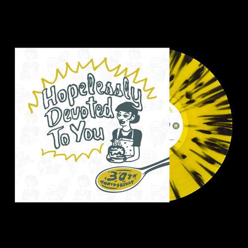 Hopelessly Devoted to You: 30th Anniversary (Various Artists) Yellow/Black Splatter - Vinyl LP (Yellow/Black)