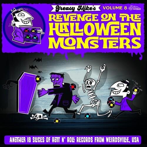 Greasy Mike, Vol. 8: Revenge On The Halloween Monsters - Vinyl LP
