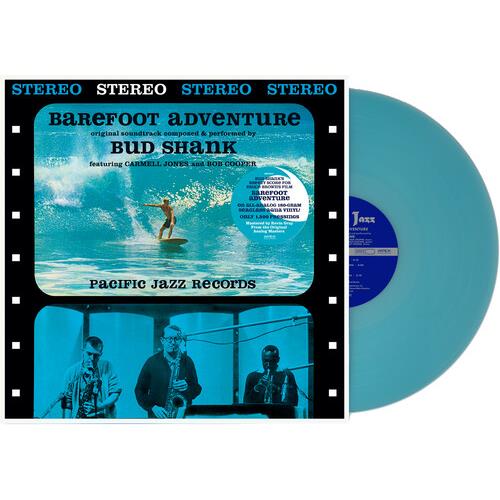 Barefoot Adventure - Seaglass Agua - Limited Edition Vinyl LP 180 Gram (Blue)
