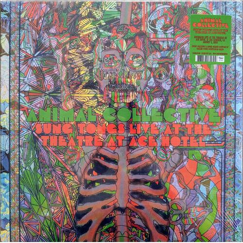 Sung Tongs Live at the Theatre at Ace Hotel - Ltd Light Green and Neon Orange Vinyl - Vinyl LP