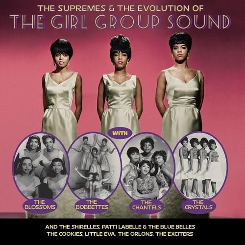 Supremes & The Evolution Of The Girl Group Sound / Various - 140gm Pink & Black Marble Vinyl - Vinyl LP
