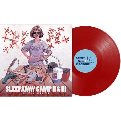 Sleepaway Camp II & III (Original Soundtrack) - Limited Edition Vinyl LP (Red)