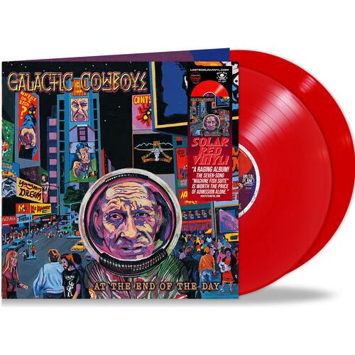 At the End of the Day - Solar Red - Limited Edition Vinyl LP (Red)