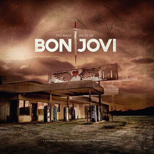 The Many Faces Of Bon Jovi / Various - Transparent Marbled Vinyl - Vinyl LP