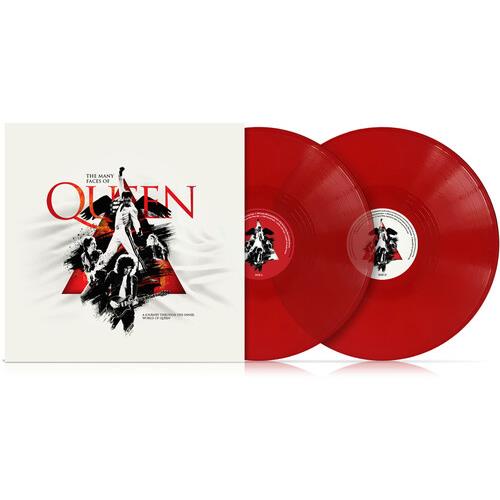 The Many Faces Of Queen / Various - Transparent Red Vinyl - Vinyl LP (Red)