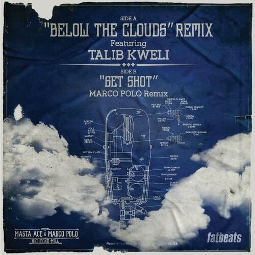 Below The Clouds (remix) B/w Get Shot (remix) - 7-Inch Single