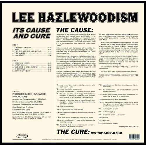 Lee Hazlewoodism: Its Cause & Cure - Vinyl LP