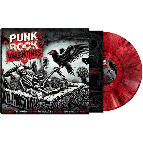 Punk Rock Valentines (Various Artists) - Limited Edition Vinyl LP (Red)