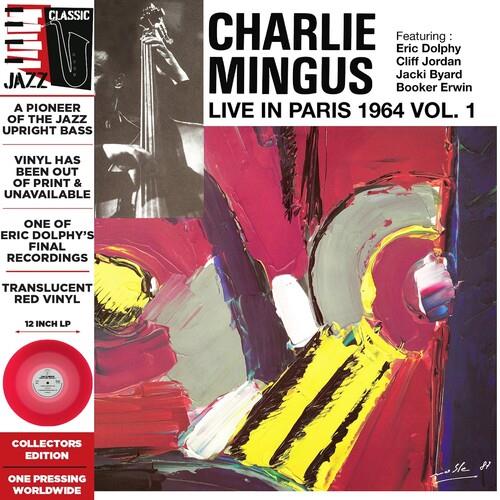 Live in Paris, 1964 Vol. 1 - Translucent Red - Deluxe Edition Vinyl LP (Red)