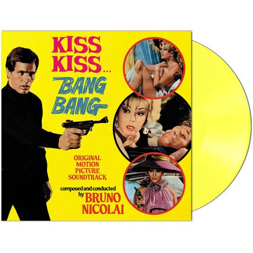 Kiss Kiss Bang Bang (Original Soundtrack) - Limited Clear Yellow Colored Vinyl - Limited Edition Vinyl LP (Yellow)