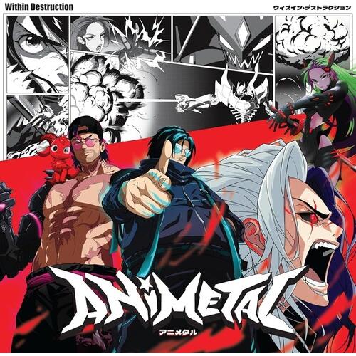 Animetal - Limited Edition Vinyl LP (Burgundy/Pink/Black)