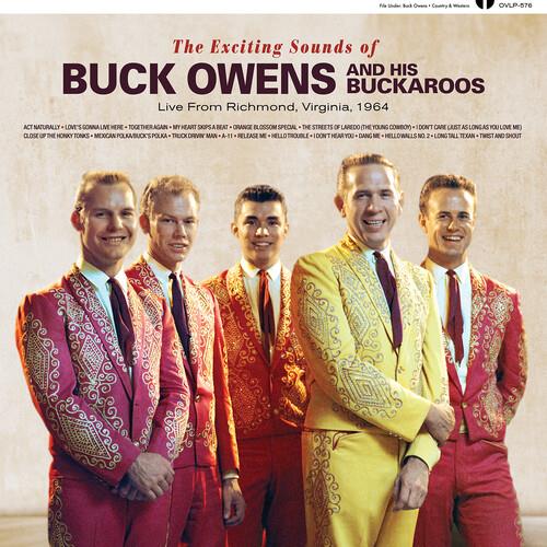 The Exciting Sounds of Buck Owens And His Buckaroos Live From Richmond Virginia, 1964 (Strawberry Jam Colored Vinyl) - Vinyl LP