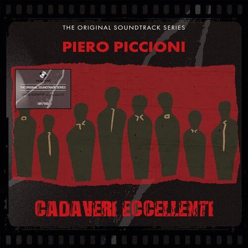 Cadaveri Eccellenti (Original Soundtrack) - Transparent Red Colored Vinyl with CD - Vinyl LP (Red)