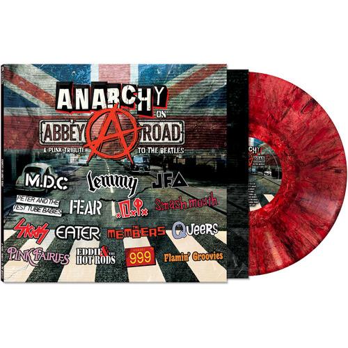 Anarchy On Abbey Road - A Punk Tribute To The Beatles (Var Artists) - Limited Edition Vinyl LP (Red)