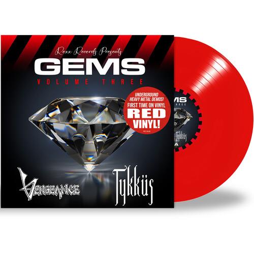 Gems Volume 3 - Red - Limited Edition Vinyl LP (Red)