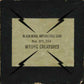 Black vinyl record sleeve with a beige label featuring crossed lightning bolts