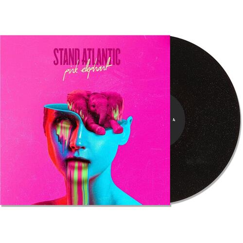 Pink Elephant - Black Glitter - Vinyl LP (Black)