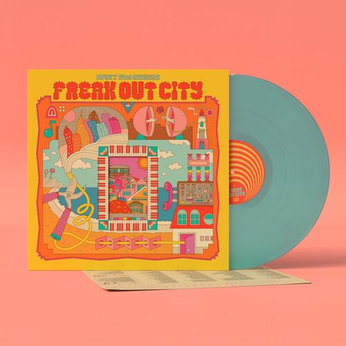 Freak Out City - Glacial Blue - Vinyl LP (Blue/Green)