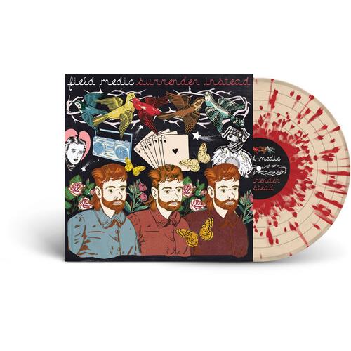 Surrender Instead - Bone/Red Splatter - Vinyl LP (White/Red)