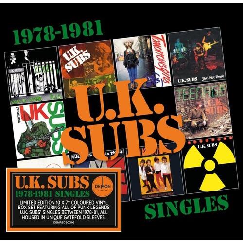1978-1981 Singles - Boxset With 10x Colored Vinyl 7-Inch Singles - 7-Inch Single