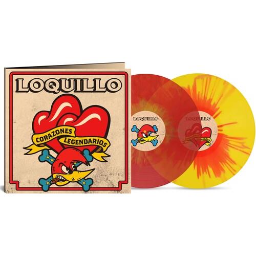 Corazones Legendarios - Red & Yellow Splatter Vinyl - Vinyl LP (Red/Yellow)