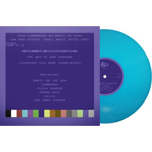 C64 Greatest Sids: The Art Of Rob Hubbard - Limited To 100 Handnumbered Edition (Turquoise Vinyl) - Limited Edition Vinyl LP (Turquoise)