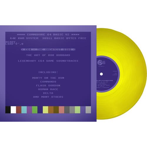C64 Greatest Sids: The Art Of Rob Hubbard - Limited To 100 Handnumbered Edition (Yellow Vinyl) - Limited Edition Vinyl LP (Yellow)